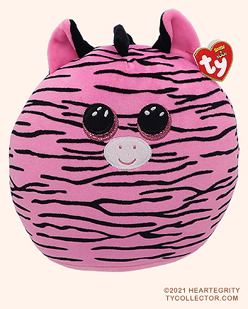 Zoey (10-inch) - zebra - Ty Squish-a-Boos