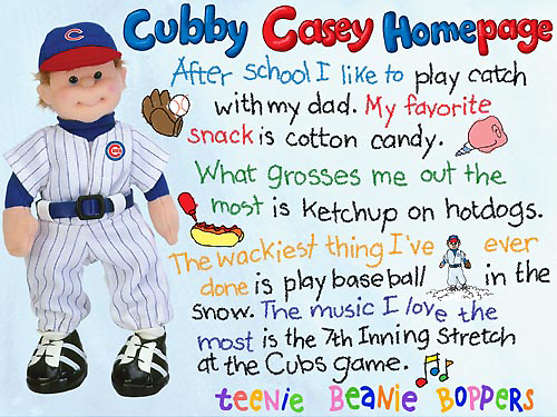 Cubby Casey homepage