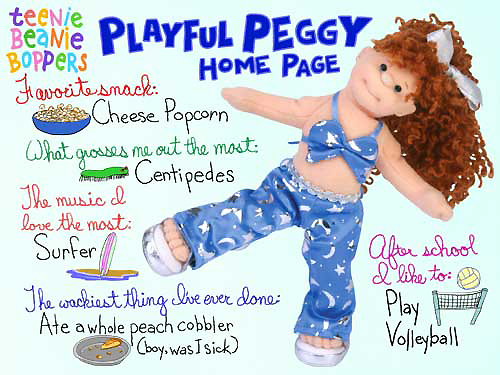 Playful Peggy homepage