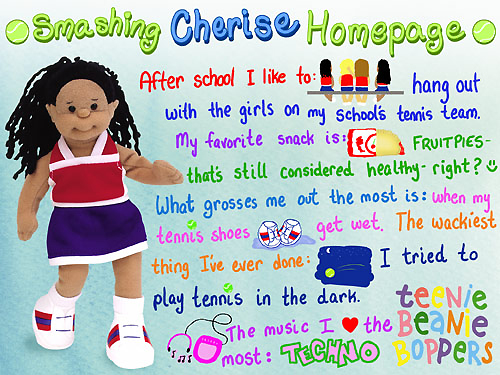 Smashing Cherise homepage