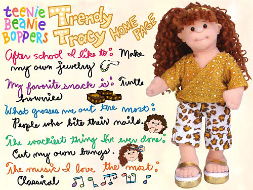 Trendy Tracy homepage