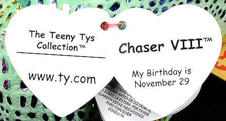 Chaser VIII - swing tag inside