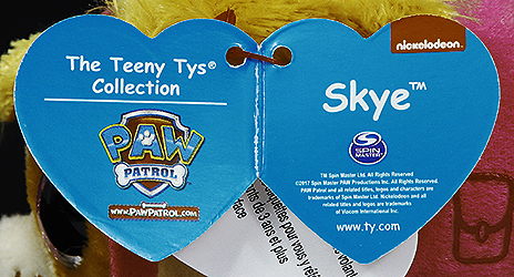 Skye (Paw Patrol) - swing tag inside