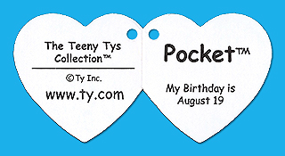 Teeny Tys - swing tag inside