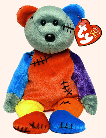 Frankenteddy Beanie Baby - Who says I'm unpopular?