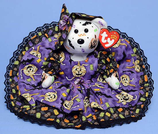 Mummy Pumpkins - Tina Tate decorated Ty bear